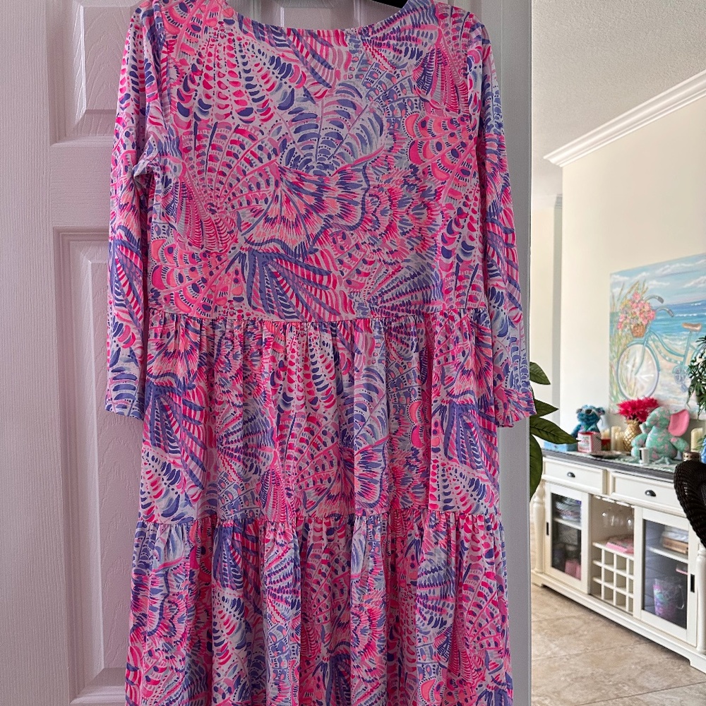 EUC Lilly Pulitzer, Geanna Swing Dress, Size Medium